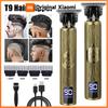 Машинка для стрижки волос T9 Винтажная машинка для стрижки волос USB Быстрая зарядка Бритва Беспроводная машинка для стрижки волос для мужчин Борода