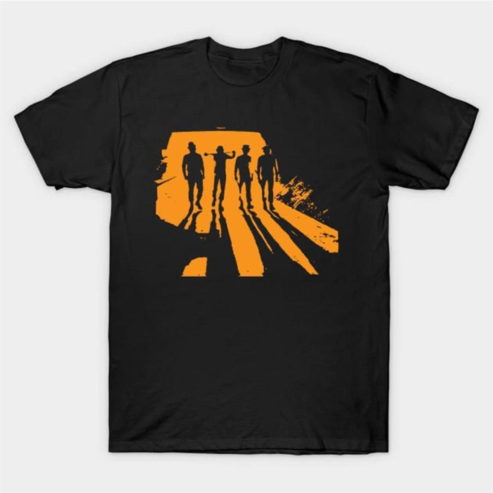 Retro Street Unisexs Clockwork Orange Language Icon Printed Tshirt Summer Casual Top Suitable for Both Unisex and Women