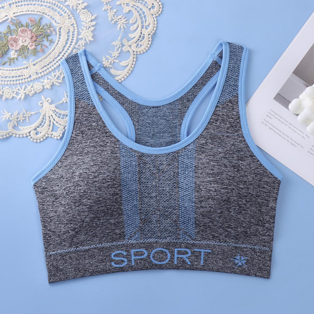 Женский Однотонный Спортивный Бюстгальтер Без Косточек, Можно Носить Сверху, с Мягкой Поддержкой и Плотно Прилегающей Поддержкой Спины, Спорт, Бег, Йога, Фитнес,