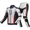 Waterproof and Warm Motorcycle Riding Suit, Anti-fall Protection, Ideal for Racing or Leisure Riding.