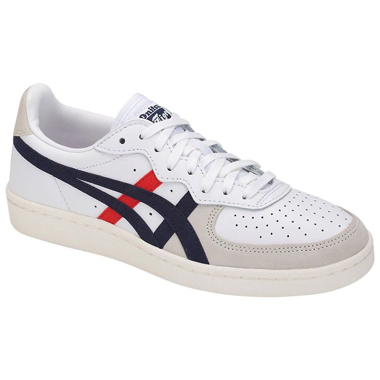 ONITSUKA TIGER Кеды Gsm Low-Top для скейтбординга Унисекс Кроссовки Белый Красный Черный D5K2Y-100