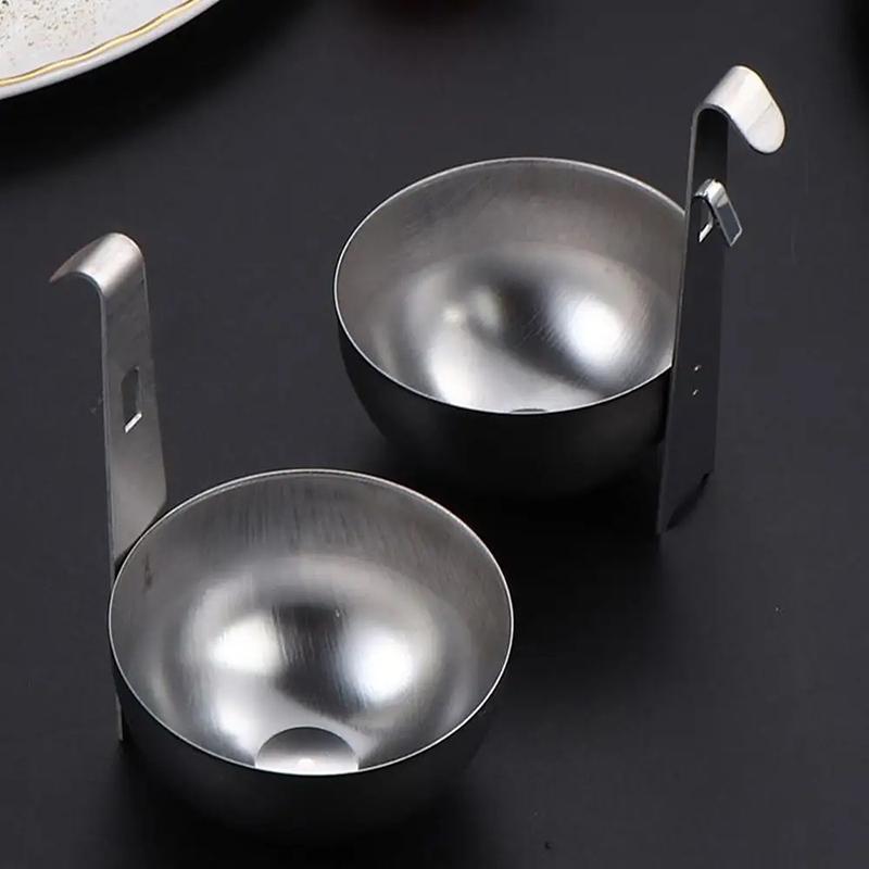 Poached Egg Maker Egg Poaching Pan Nonstick Large Egg Poachin Boiled Holder Egg Steamer Rack Egg Cooker Kitchen Supplies