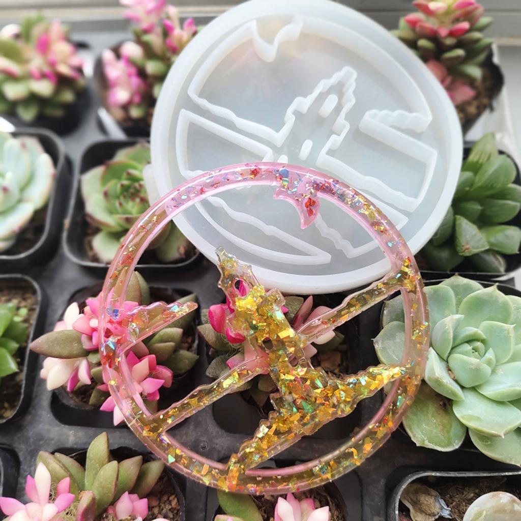 Flexible Silicone Mold Crafting Mould Easy To Use Epoxy Resin Molds Ornament Mold Perfect Gift for Art Enthusiasts