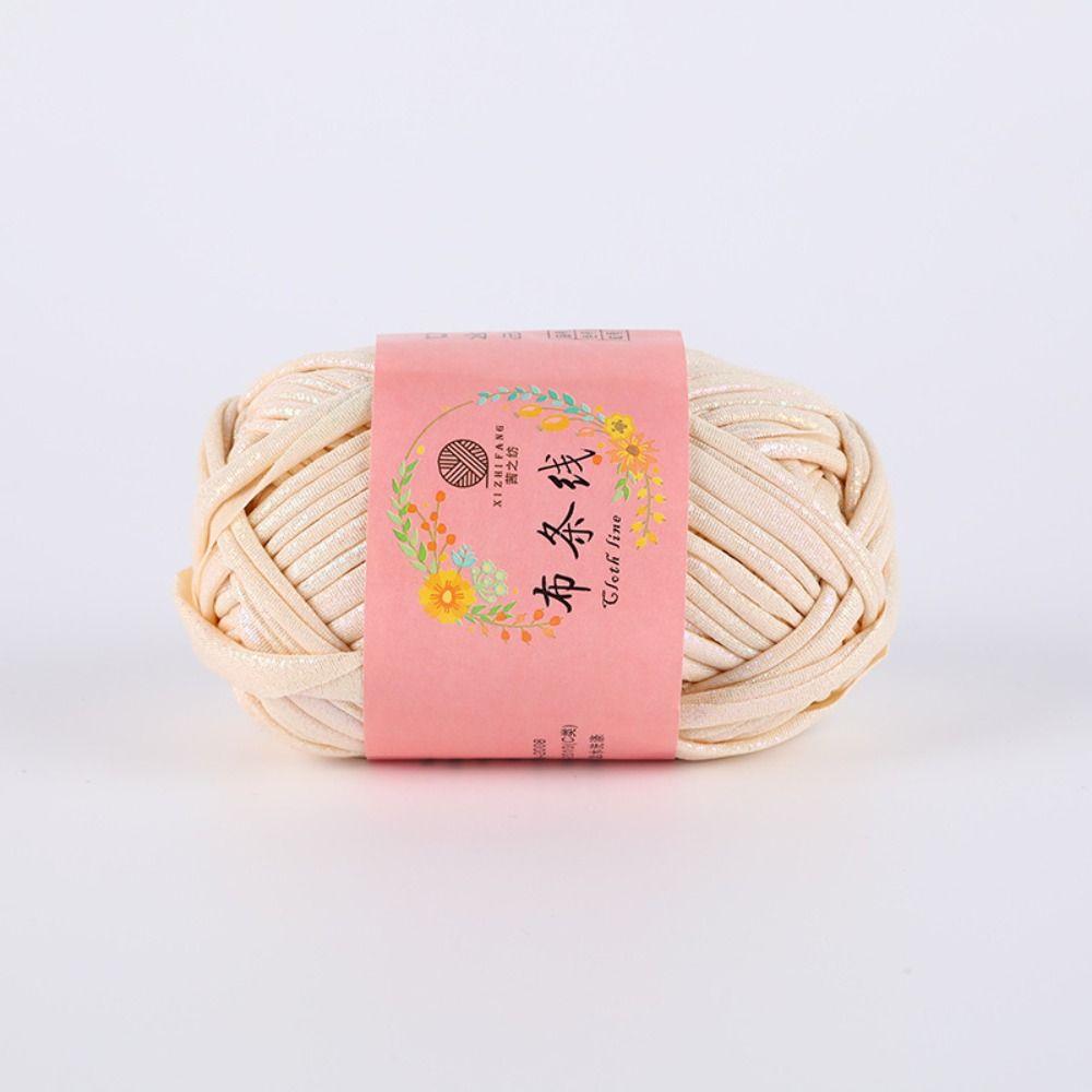 100 г Блестящая пряжа для вязания крючком Волшебный цвет Сделай сам Ручное вязание Универсальный моток пряжи Для футболки