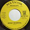7-дюймовая пластинка SKEETER DAVIS - Instinct For Survival 479459PROMO RCA 1968 США Фолк Б/У