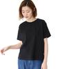 Petit Honfleur Cooler Touch Round Hem Size L T-Shirt, Women's, 521971, Black,
