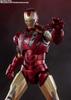 TAMASHII NATIONS Avengers Iron Man Mark 150 мм окрашенная подвижная фигурка SHFiguarts 6-BATTLE DAMAGEEDITION- Приблизительно. ПВХ, АБС, литье под давлением