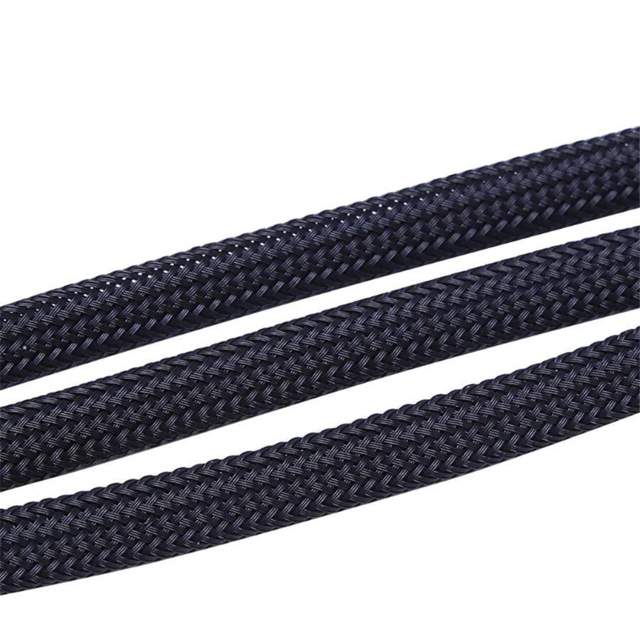 10Pcs 1 To 3 Way Splitter Cable Sleeved 4 Pin PWM Fan Connector Extension Cables