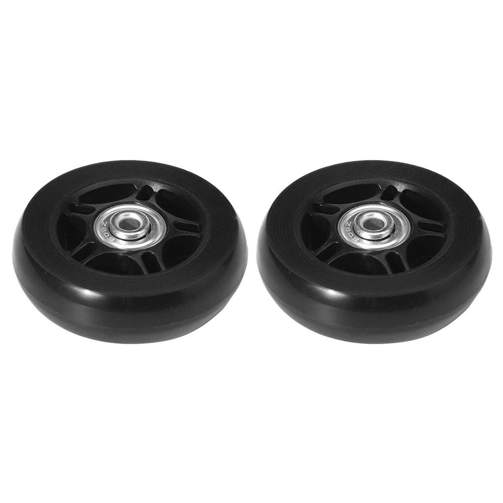 1 пара резиновых роликов, роскошный инструмент для ремонта, сменные колеса для багажа, чемодана