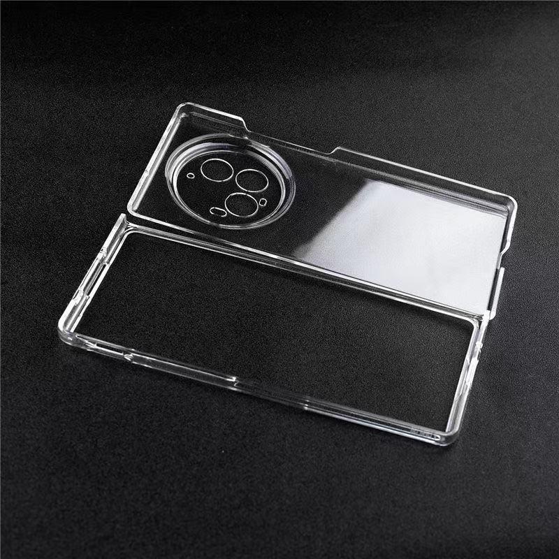 Ultra-Thin Transparent Hard Case for Vivo Xfold3/Xfold3 Pro - Full Coverage & Anti-Drop Protection
