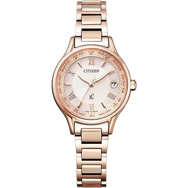 Citizen EC1164-53W ( Watch xC Eco-Drive Radio-controlled H246 Titania Line Happy Flight Bloom Design Sakura Pink)