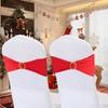 10 Pcs Chair Sashes Stretchy Chair Back Bands Chair Ties Bows with Buckle Slider for Wedding Party Hotels Banquet Decoration