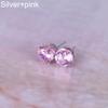Women Fashion Jewelry Elegant Cubic Zirconia CZ Ear Stud Earrings Wedding Gift MIT