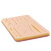 Suture Practice Medical Silicone 3 Layer Suturing Pad Human Skin Model Training