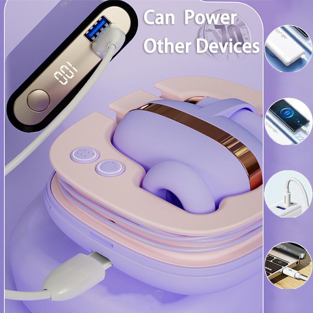 Двойная головка для сосания клитора, вибратор-пуля, мощная мини-присоска для клитора, мастурбатор для точки G, секс-игрушки для пар для женщин