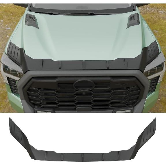 Защита капота, совместимая с 2014- Toyota Tundra, щиток капота TPE, дефлектор капота, защита капота для аксессуаров Tundra