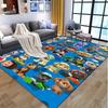PAW Patrol Pattern Rug, Indoor/Outdoor Mat, for Picnic, Gameroom, Bedroom, Office, Living Room, Home Decor Carpet, Birthday Gift