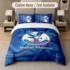 Crystal Palace Design Bedding Set Custom Text 1 Duvet Cover & 2 Pillow Cases