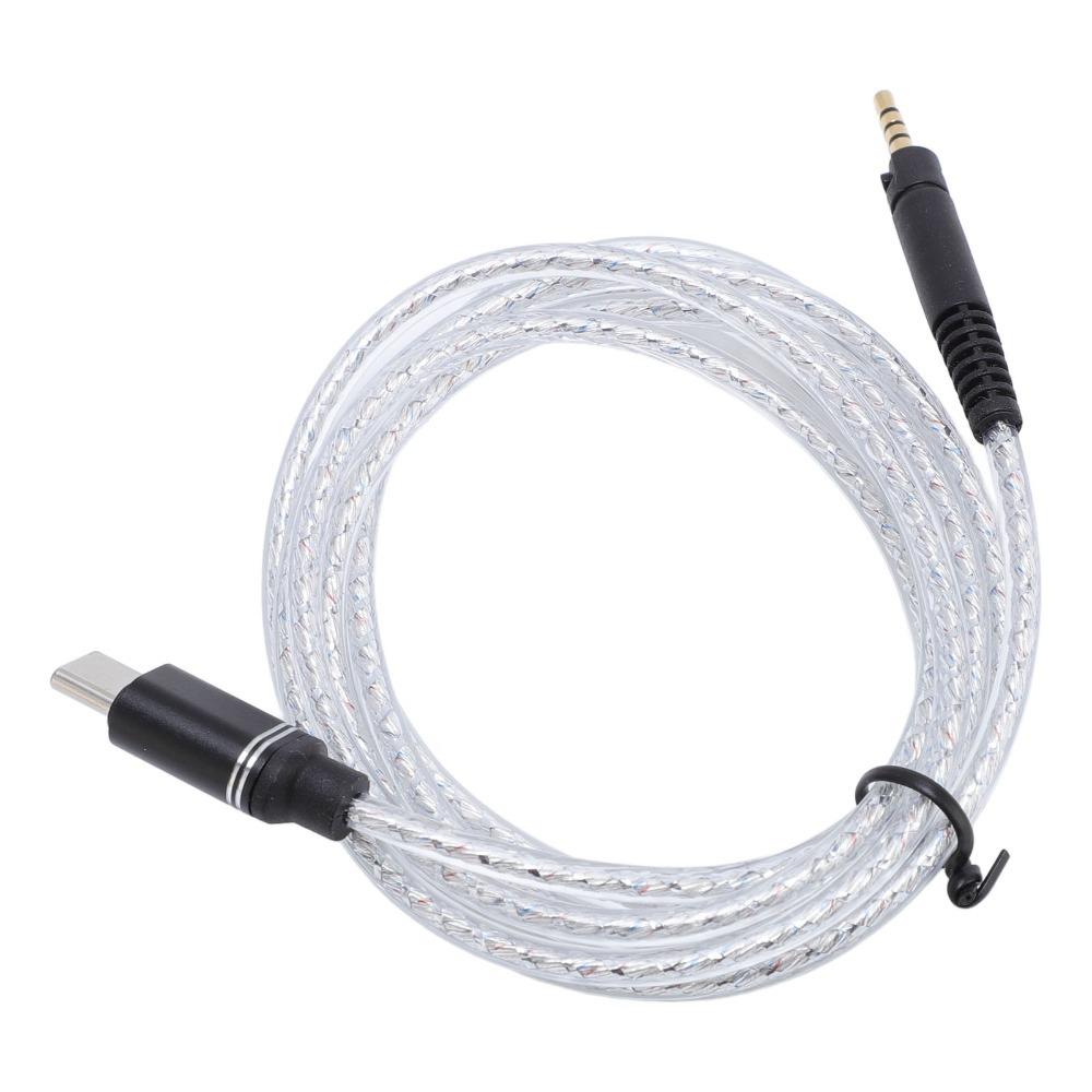 Lightweight USB C to 2.5mm Headphone Cable for M30X M40X M50X for HD598 599 HD558