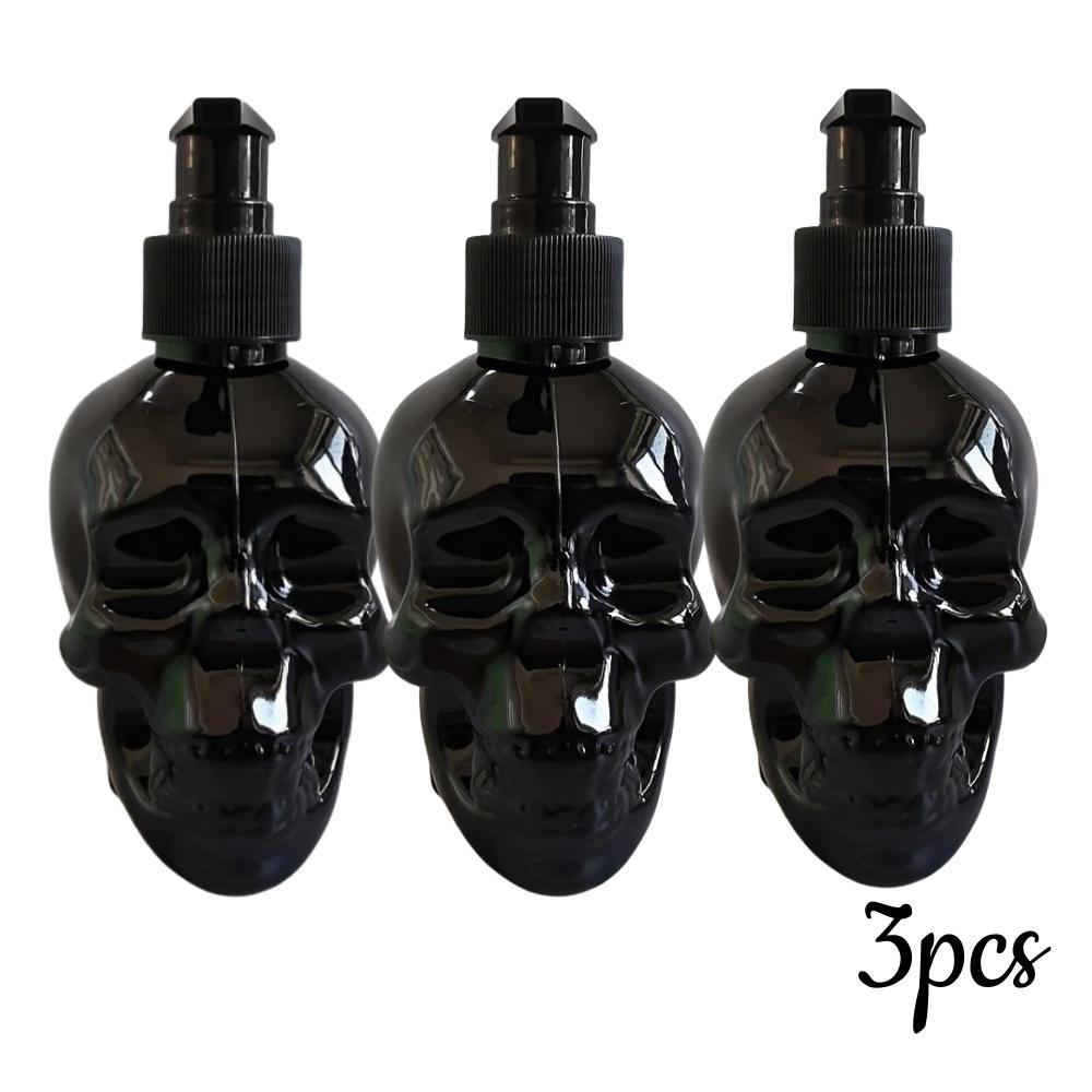 1/3 шт. Дозатор для лосьона в форме черепа, многоразовая бутылка с помпой для шампуня, увлажняющего крема, жидкого мыла, для хранения, для дома, ванной комнаты, праздничного декора