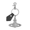 Vivienne Westwood 8203011vu Om0014 N401 Saffiano Hammered Orb Брелок для ключей