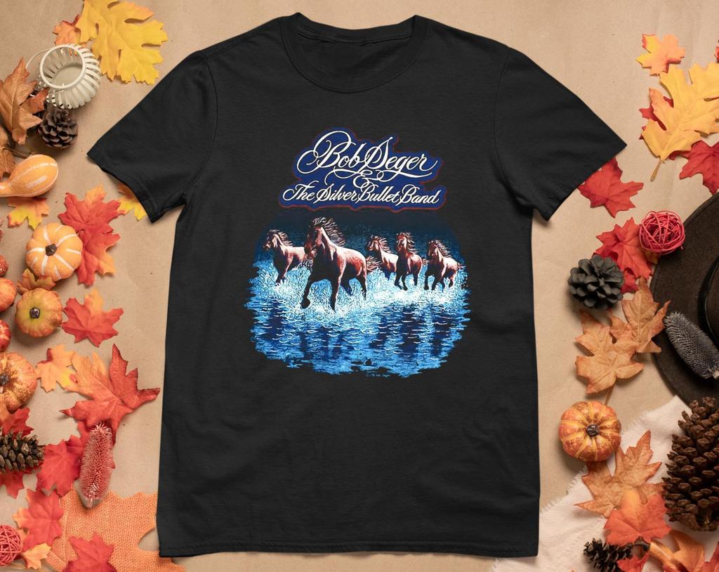 Bob Seger T shirt Tee Men Black All Size S M L 234XL HE802