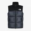 Новинка Жилет Nuptse Темно-серый Nv1dr51k