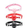 SM Props Erotic Adult Toys: Flirting Discipline Mouth Gag Ring & Ball Plug for Deep Throat.