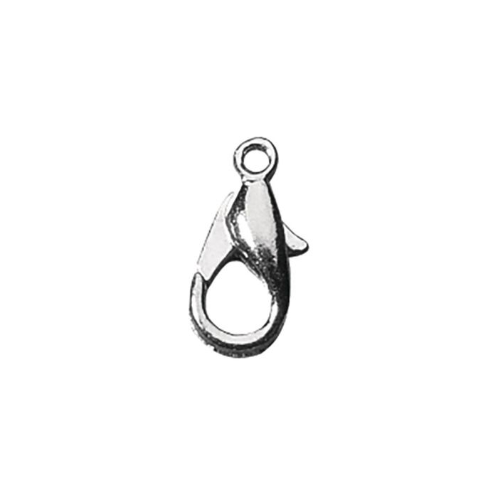 Fermoir carabinier, platine, 13 mm, 2 pces