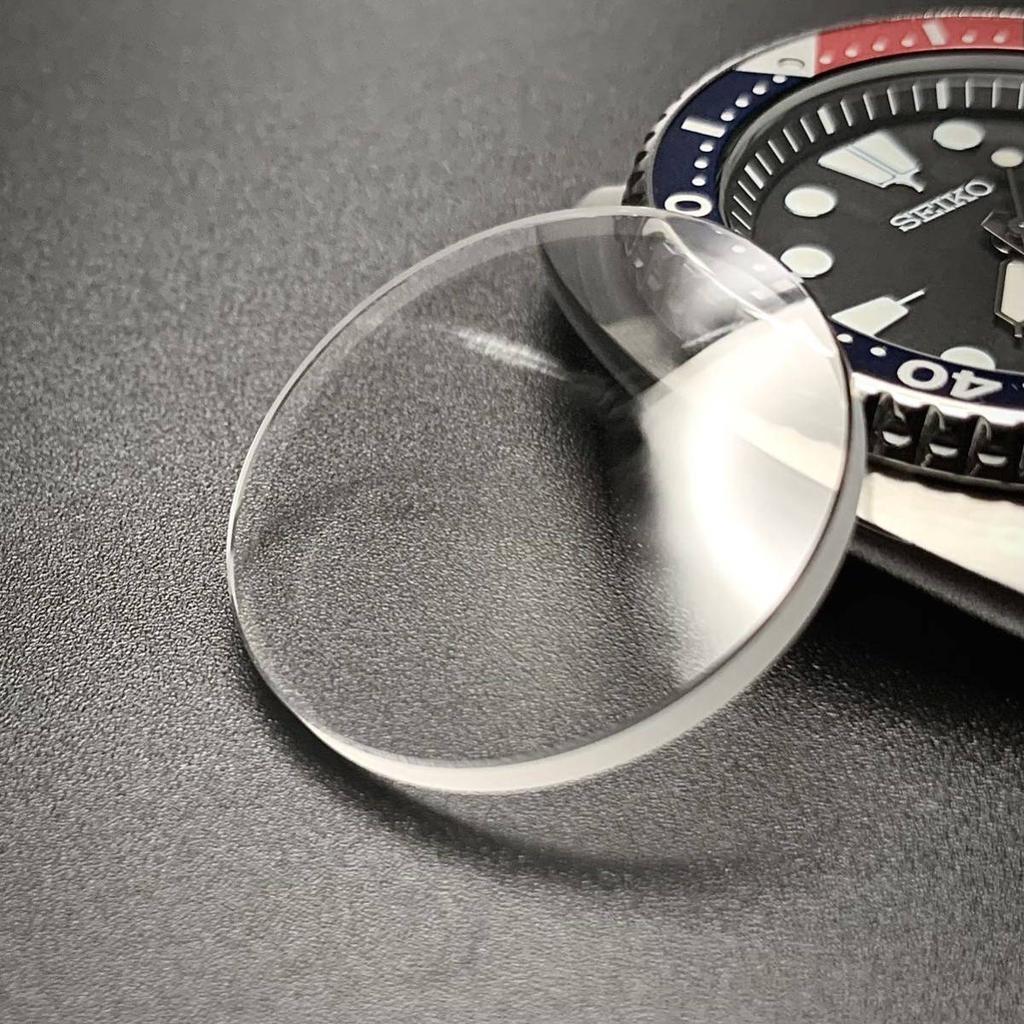 SEIKO Черепаха Самурай Сапфировое Стекло Двойной Купол Без Антиблика Сторонний Компонент MOD Кастомная Деталь SRPB SRP и т.д.. Кристалл 32x4,5x2,9 мм