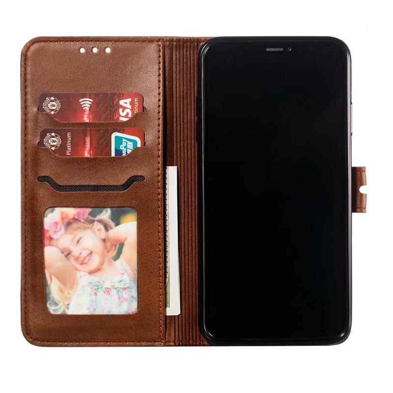 Pixel6 Google Card Wallet Phone Case Sony Flip Xperia1 Embossed Happy Cat Leather Case - Ideal for Protecting Your Phone In Style!