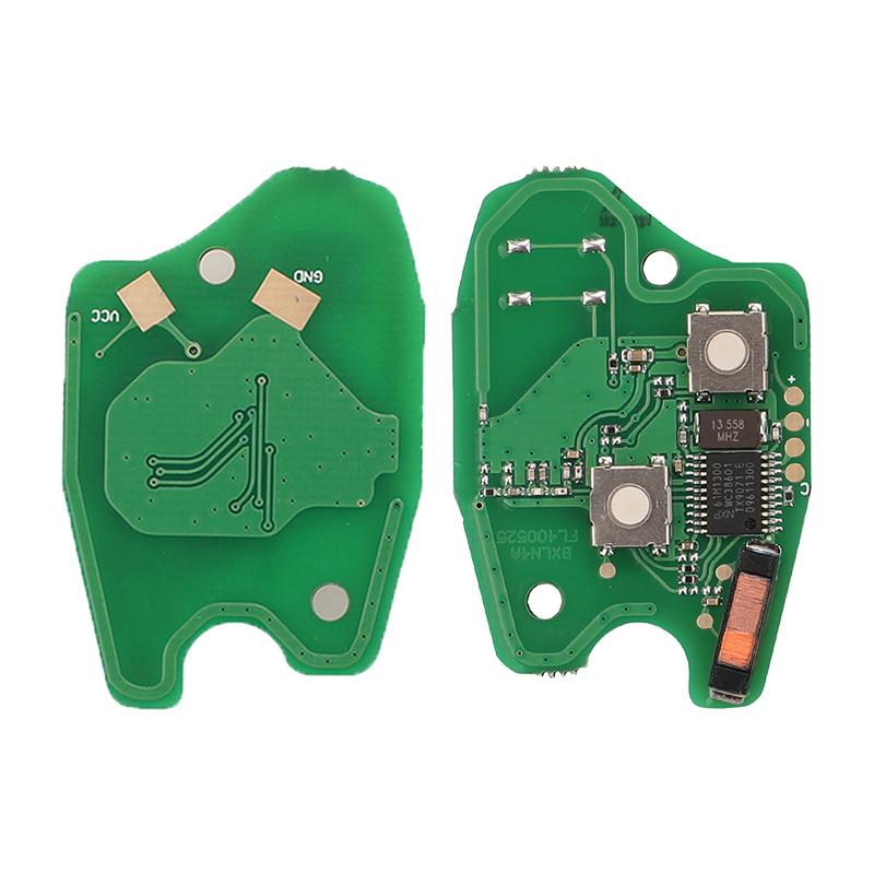 Jingyuqin 2BTN Remote Key For Renault Duster Modus Clio 3 Twingo DACIA Logan Sandero Kangoo 433MHz PCF7946 PCF7947 pcf7952E Chip