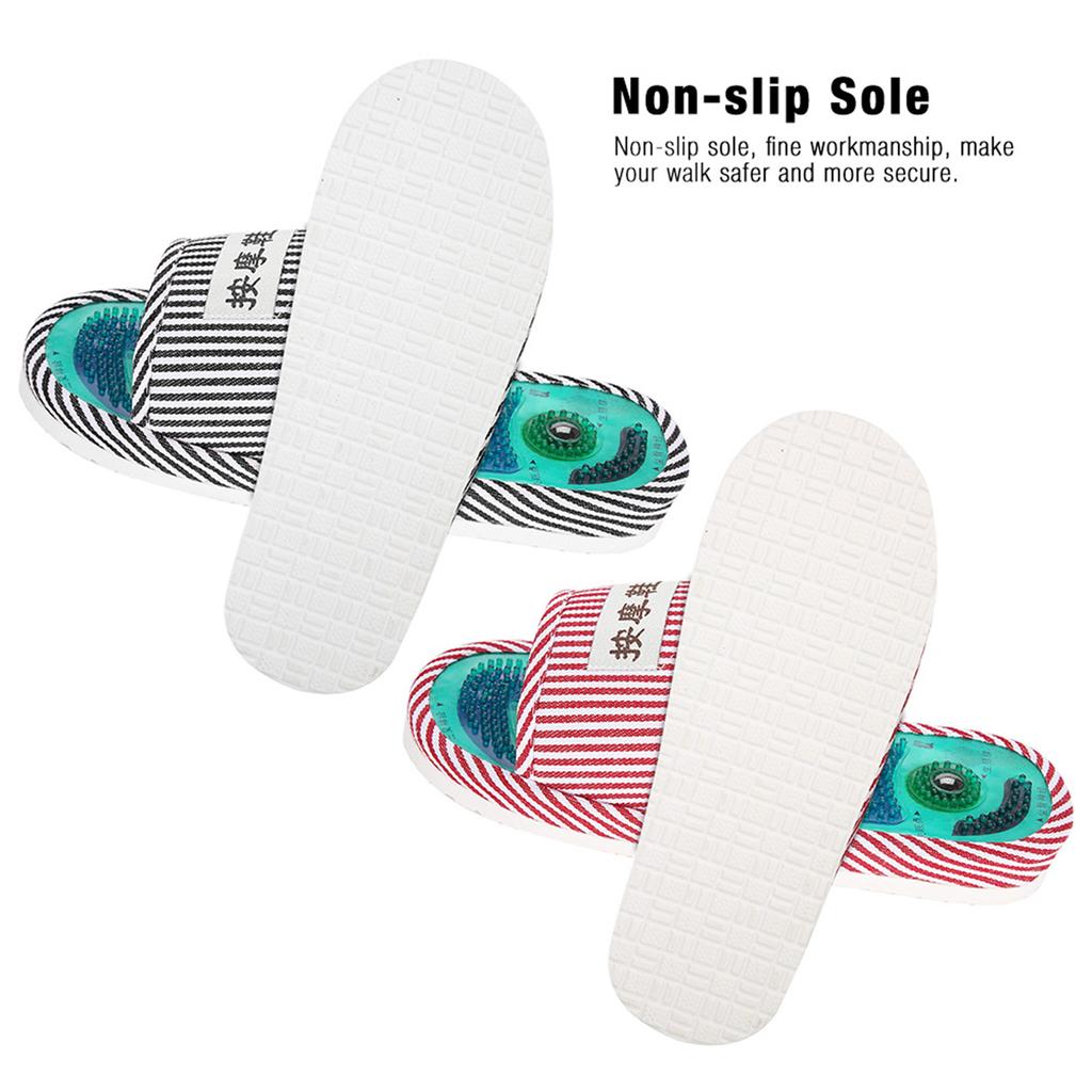 Массажные тапочки с магнитной терапией акупунктурных точек, уход за здоровьем ног, массажер, магнитная обувь, тапочки для массажа акупунктурных точек