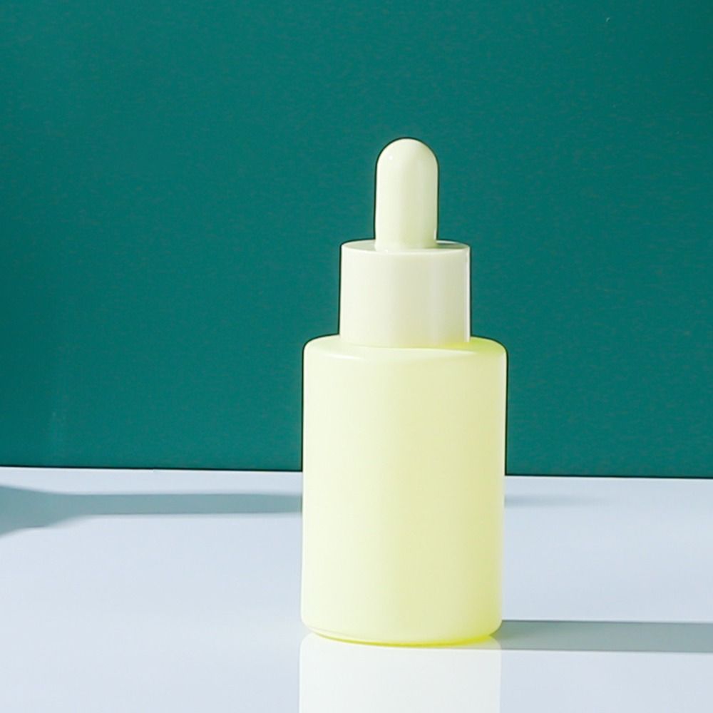Флакон-капельница цвета макарон Цветное стекло Косметический флакон-диспенсер 30 мл Флакон для масла аттар Женщины