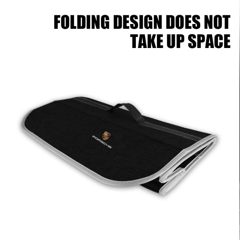 Car Trunk Large Capacity Sundries Storage Box Organizer Bag Tool Case For Porsche Boxster Cayenne Panamera Macan Cayman 911 918 996 917 991