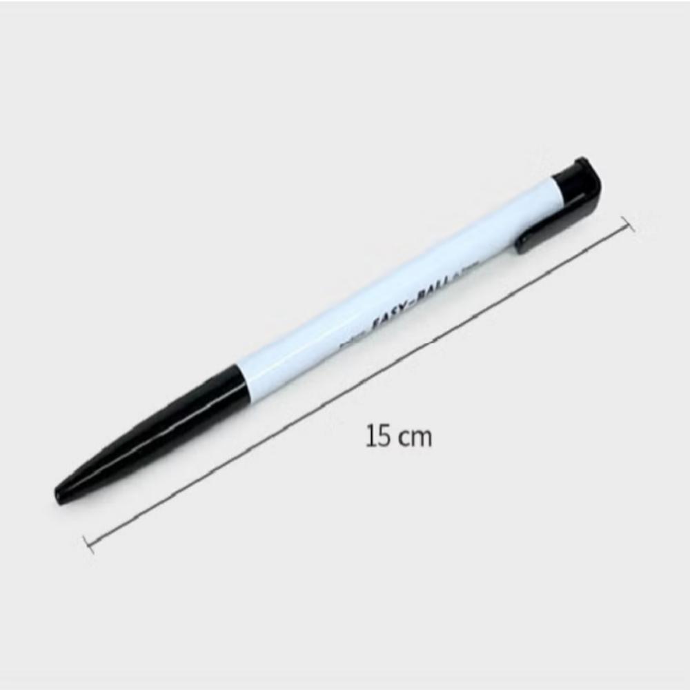 Шариковая ручка Easyball на масляной основе черная 0,7 мм 5 шт.
