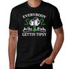 Everybody In The Pub Gettin Tipsy T-Shirt Man T Shirts for Men Casual T Shirts for Man Cotton G Man T Shirts for Men T-Shirt