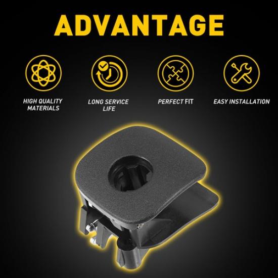 Black Glove Box Handle Latch For Chevrolet Corvette C6 2005-2013 15924032