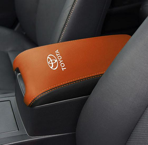 Кожаный чехол ручного тормоза для консоли Camry 7-го поколения 12-16 годов