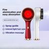 Electric Spray Massage Comb, Red and Blue Light Comb, Healthy Hair, Scalp Care Instrument Can Hold Liquid.