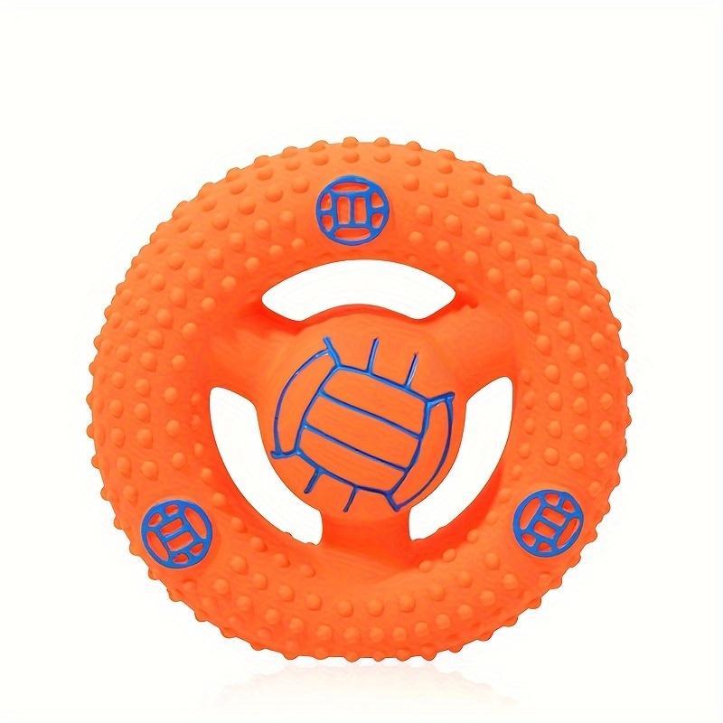 Интерактивная игрушка-пищалка для собак — идеально подходит для снятия скуки и поощрения физических упражнений — прочный латексный материал — подходит для мелких и средних пород