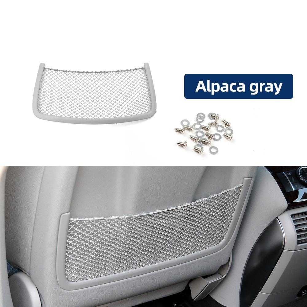 Сумка для хранения на спинке сиденья автомобиля, сетчатые сумки, многофункциональная сетчатая сумка, сетчатый карман для Mercedes Benz ML GL GLS GLE Class W166 W164 W251