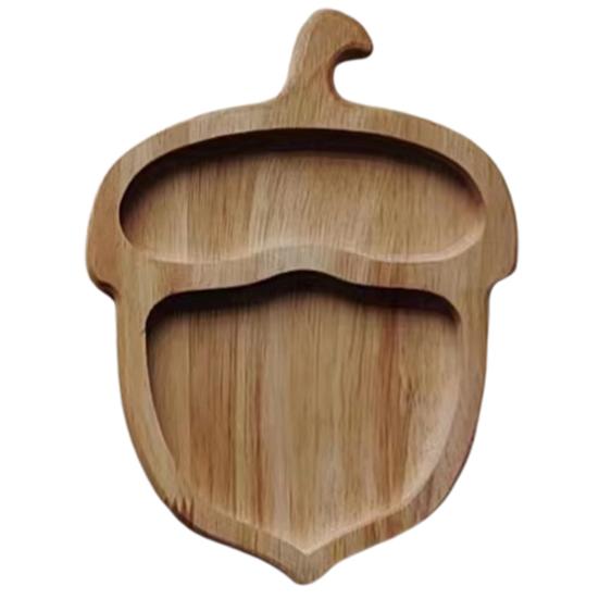 Деревянное поднос для закусок, симпатичная сырная тарелка, небольшое поднос для закусок, сервировочное блюдо для орехов, сосисок, кексов, хлебных палочек и хранения.