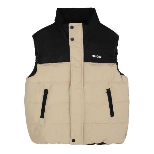 Hugo Childrens/Kids Padded Reversible Regular Sleeveless Gilet