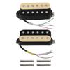 Звукосниматели для гитары FLEOR Alnico 5 Зебра Набор хамбакеров для грифа и бриджа