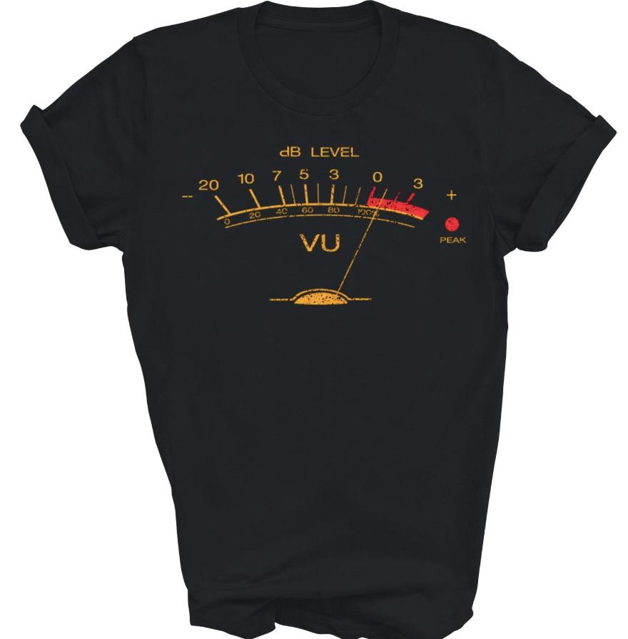 Volume Vu Meter Vintage Audio Engineer Recording Unisex Shirt GiftTshirt Unisex T-Shirt