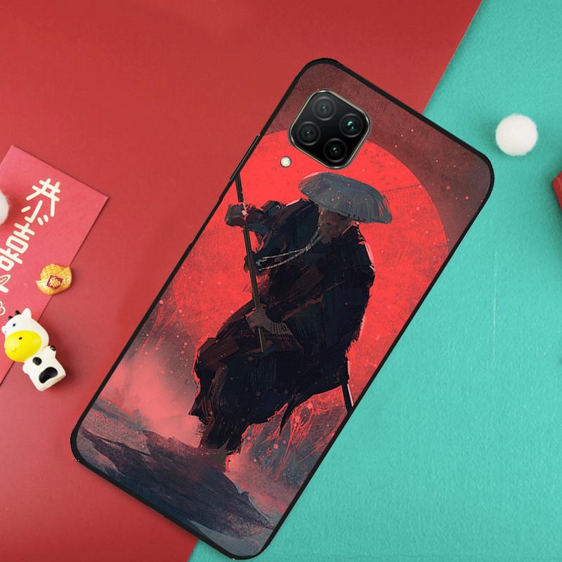 Япония Самурай Ниндзя Для Huawei Nova 9 10 SE 11 Pro 7i 8i 11i 12i Y73 Y72 Y61 Y91 Y90 Y70 Y60 P30 P40 Lite Чехол