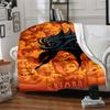 1pc Batman Blanket Lightweight Flannel Throw For Sofa, Bed, Travel, Camping, Livingroom, Office, Couch, Chair, And Bed
