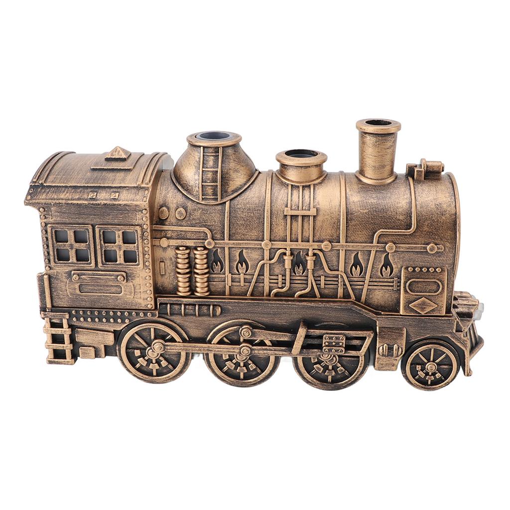 Увлажнитель воздуха Train Humidifier 300 мл, ароматерапевтический диффузор в форме ретро-поезда с функцией автоматического отключения без воды