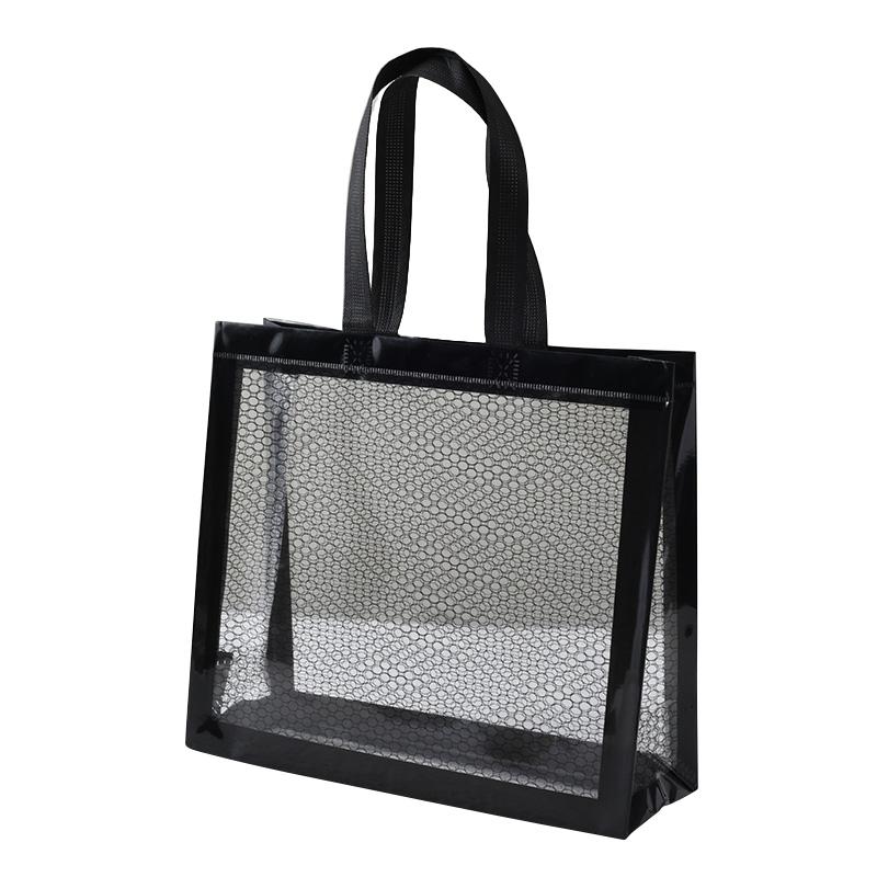 1шт пляжная сумка прозрачная большая вместимость портативная водонепроницаемая сумка для хранения ПВХ